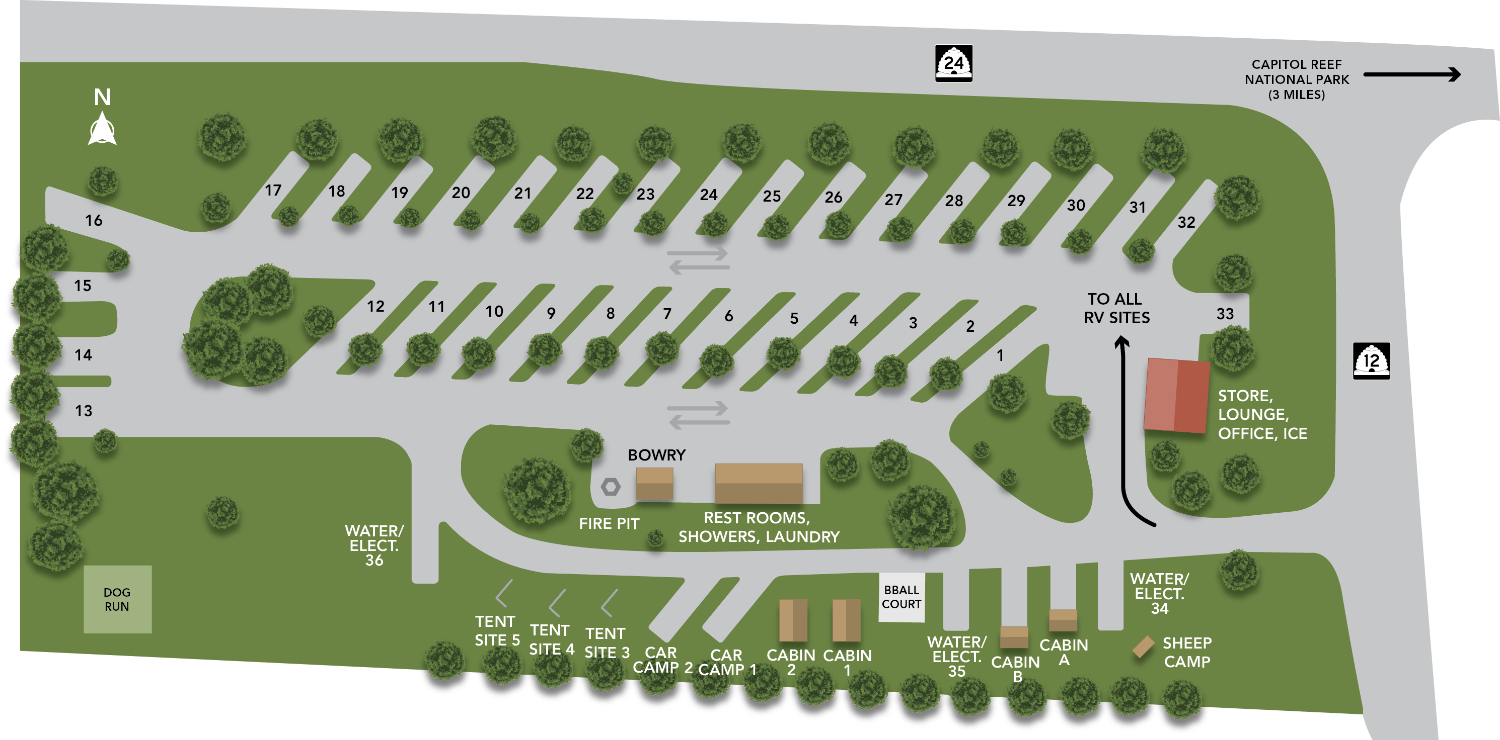 Rv Park Site Plan Dimensions